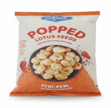 aman's peri-peri popped lotus seeds 70gm