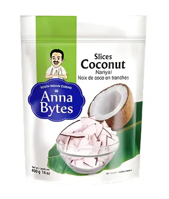anna bytes coconut slices 400gm