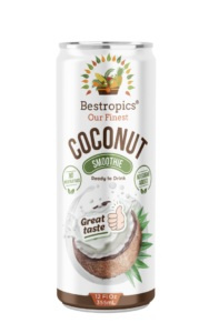 bestropics coconut smoothie 355ml