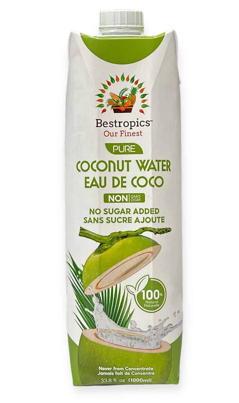bestropics organic coconut water nsa 1ltr