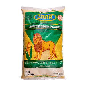 brar sweet corn flour 8lb