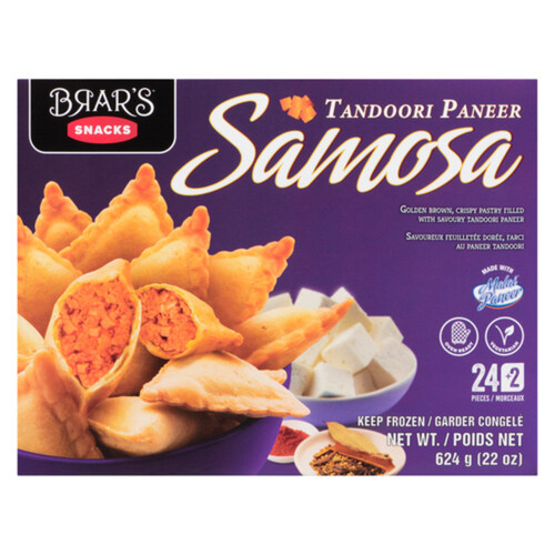 brar tandori paneer samosa 624gm