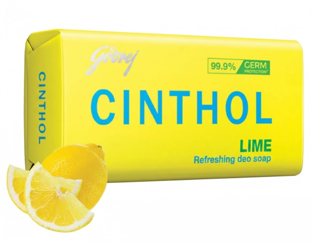 cinthol soap lime 100 gm
