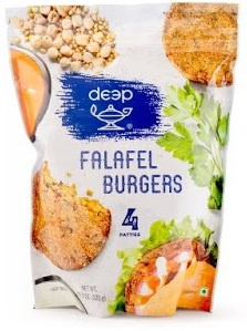 deep falafel burgers 4pc