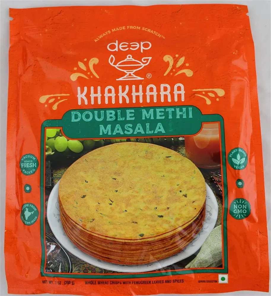 deep khakhra double methi masala 200gm