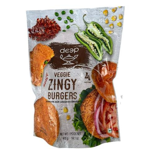 deep zingy burger 400gm