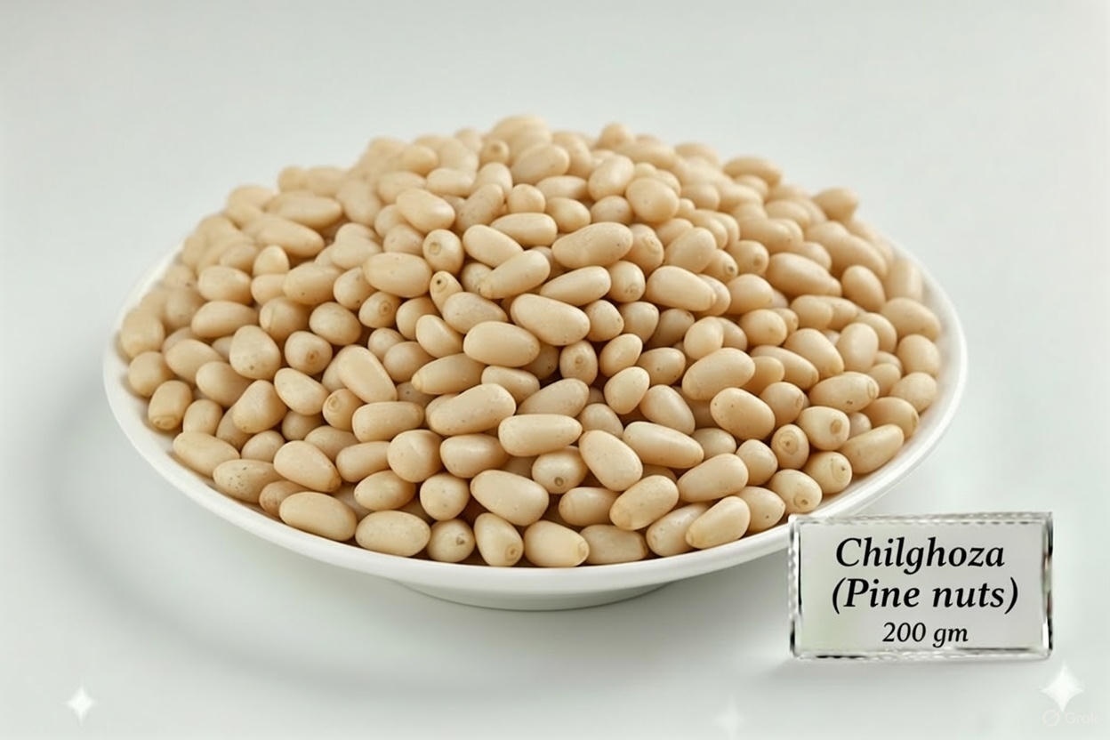 desi mandi chilghoza (pine nuts) 200 gm