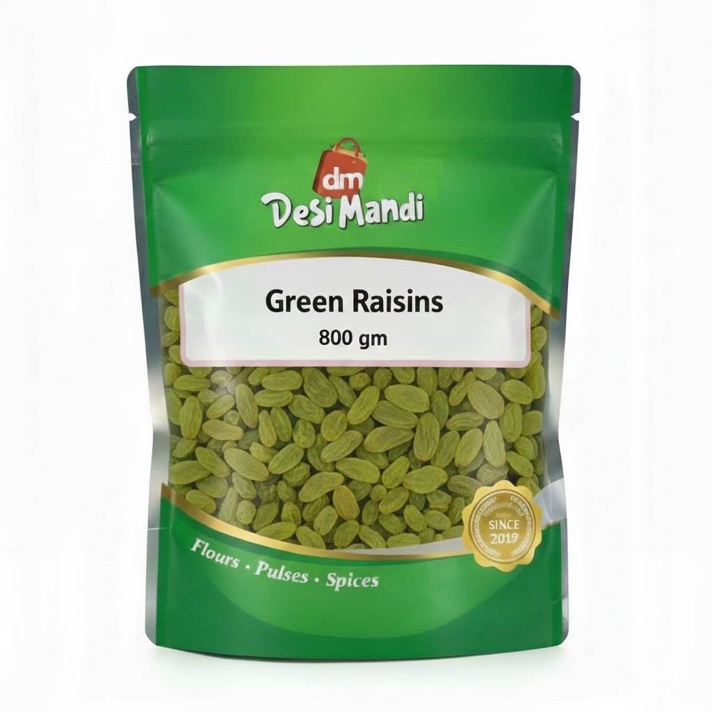 desi mandi green raisins 800 gm
