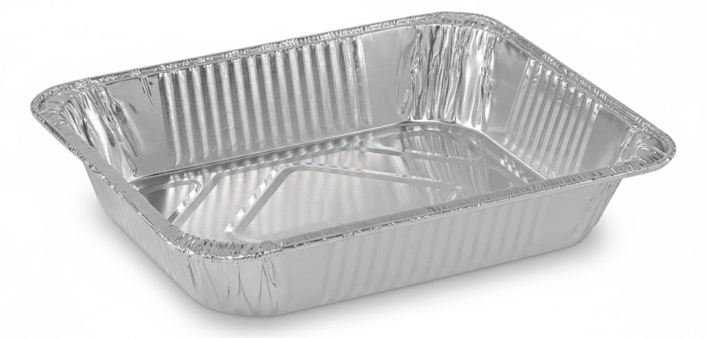 half deep steam aluminum pan 1 pc