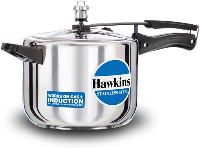 hawkins stainless steel pressure cooker 5 ltr