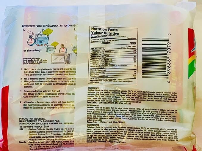 indomie fried noodles 425 gm