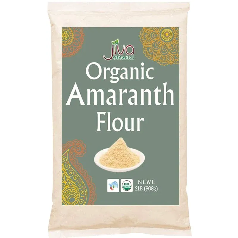 jiva organic amarnath flour 2 lb