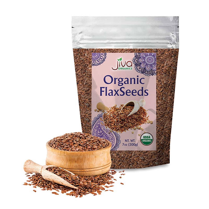 jiva organic flax seeds 200 gm