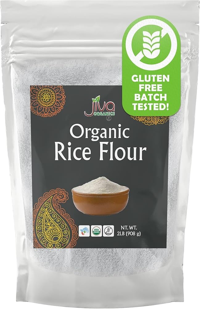jiva organic rice flour 2 lb