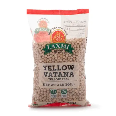 laxmi yellow peas 2lb