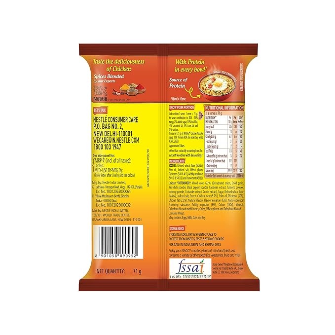maggi chicken noodles 71 gm