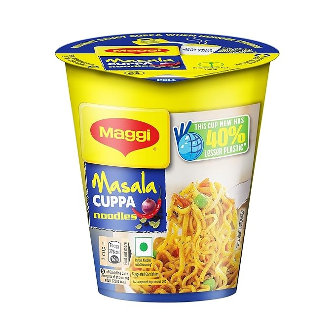 maggi masala cuppa noodles 70.5 gm