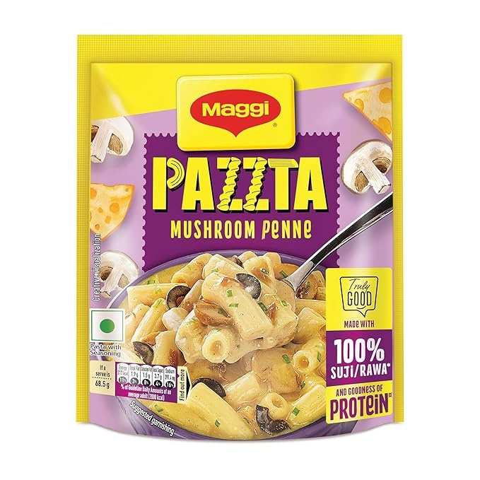 maggi pazzta mushroom 68.5 gm