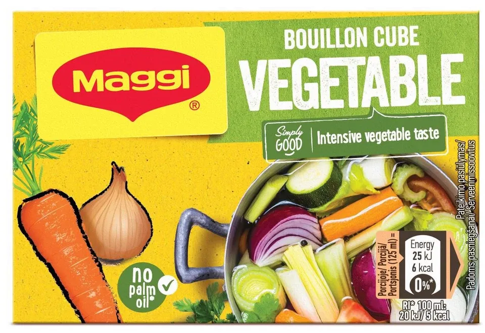 maggi vegetable stock cubes
