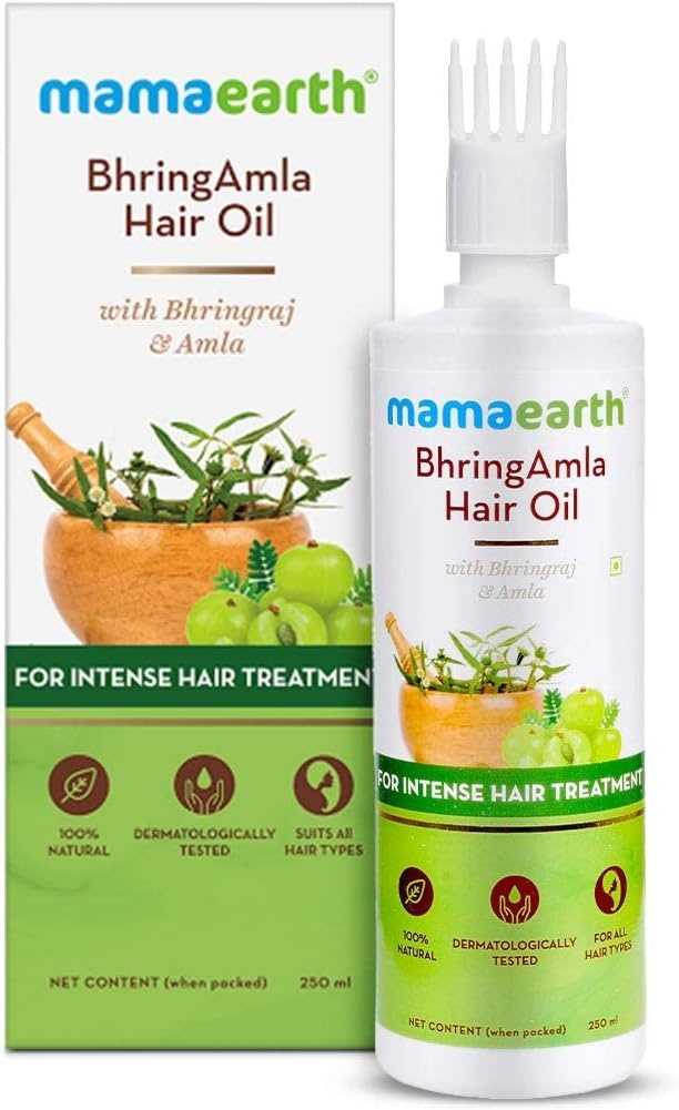 mamaearth bhringamla hair oil 250 ml