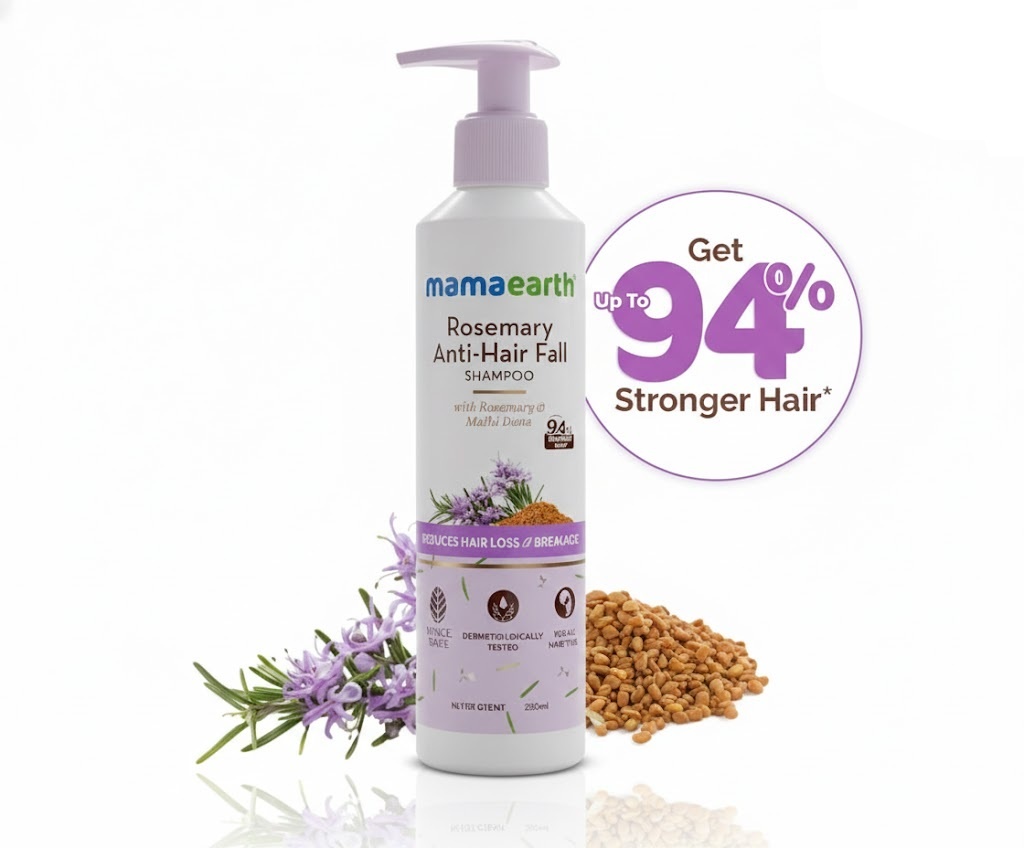 mamaearth rosemary shampoo 250 ml