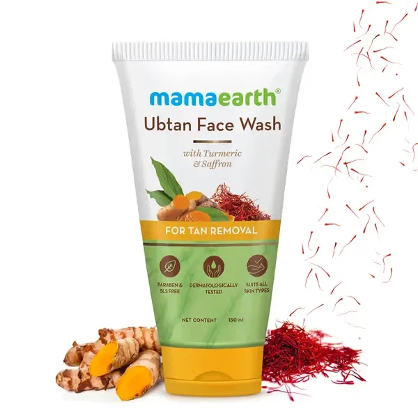 mamaearth ubtan facewash 150 ml