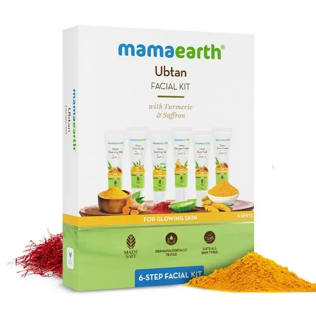 mamaearth ubtan facial kit 60 gm