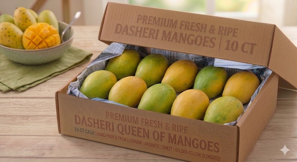 dasheri mango 10 pcs case