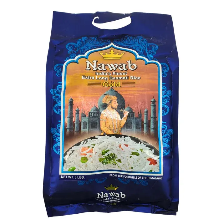nawab extra long basmati rice 8lb