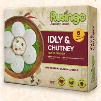 rusingo idly & chutney 6pcs