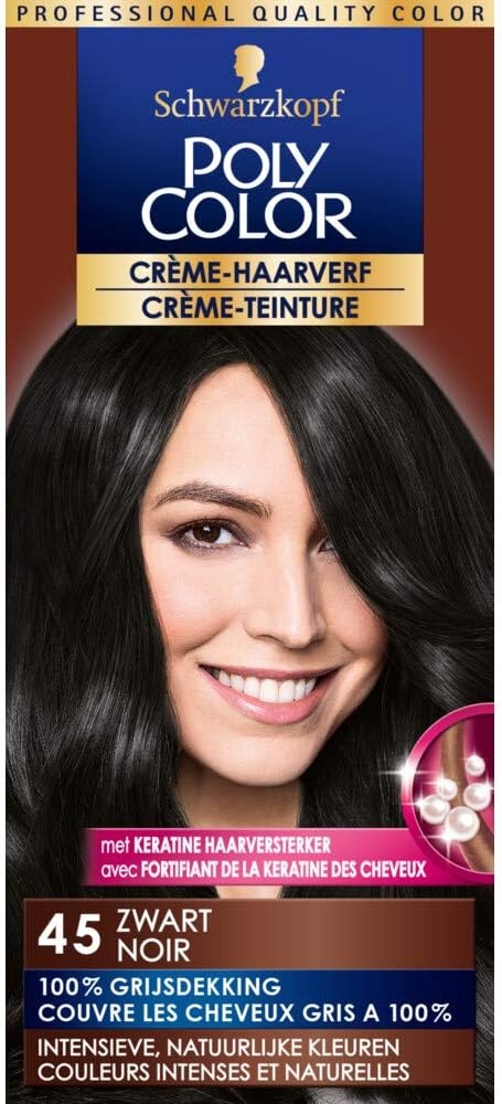 schwarzkopf poly color #45 hair creme