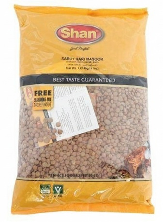 shan sabut hari masoor 4lb