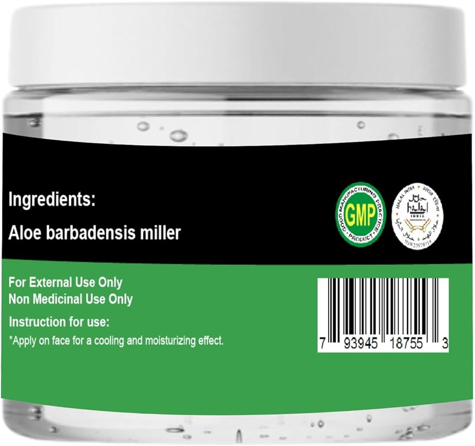 she made aloe vera gel 200 gm