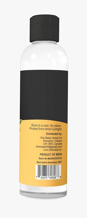 she made argan hair oil 100 ml