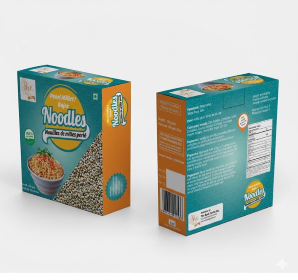 she made pearl millet noodles 180 gm