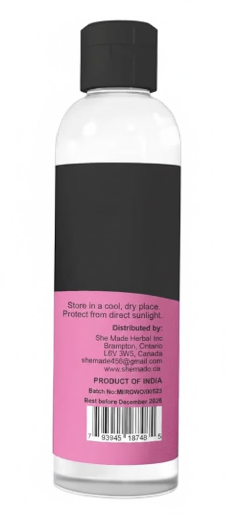 she made rose water 150 ml