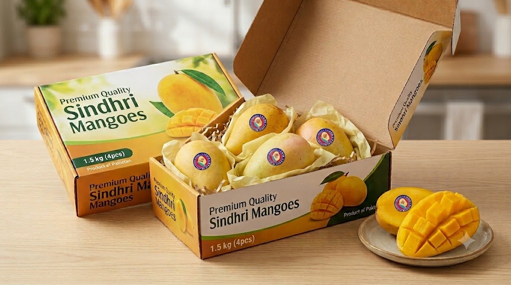 sindhri mango 4 pcs case