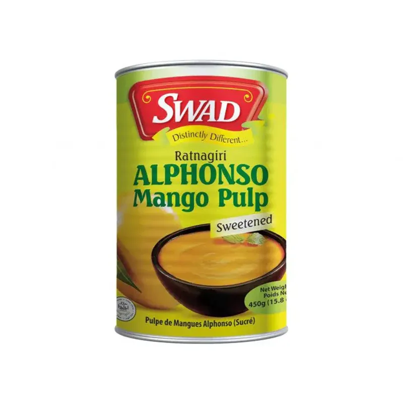 swad alphonso mango pulp 850 gm