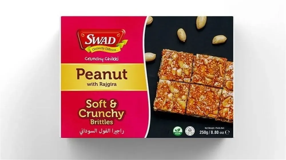 swad peanut rajgira chikki 250gm