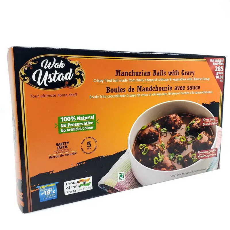 wah ustad manchurian balls  285g